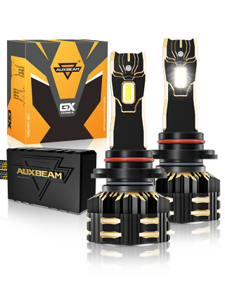 #ad AUXBEAM GX LED Headlights Bulbs High Low Beam Fog Lights H11 9005 9006 9145 H7 $18.99