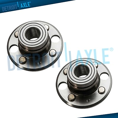 #ad REAR Complete Wheel Hub and Bearings for Honda Civic Del Sol Disc Brakes Non ABS $46.34