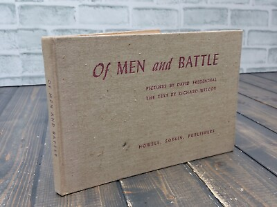 #ad Vintage Of Men and Battle 1944 Richard Wilcox David Fredenthal Military amp; War $15.19