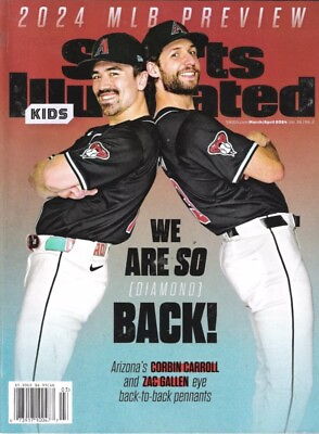 #ad Sports Illustrated For Kids April 2024 with Cards Charlie Woods NO LABEL $69.99