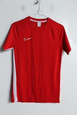 #ad Nike Dri Fit Mens Sports Tshirt Red Size S Small v x4 GBP 4.99