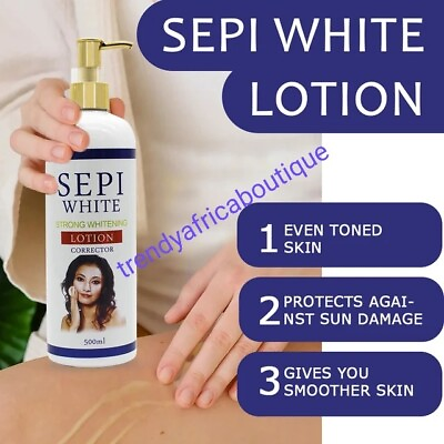 #ad SEPI WHITE Body Lotion Even Tone Whitening Skin 500x1👌spf15 💯AUTHENTIC $65.99