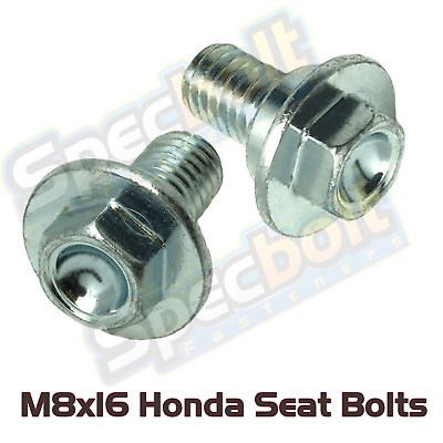 #ad Pair Honda CRF M8x16 Seat Bolt Kit 250 450 CRF150R CRF250X CRF450X 90102 MEN 710 $8.95