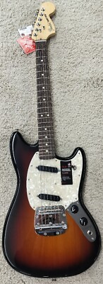 #ad Fender American Performer Mustang Electric Guitar w Deluxe Bag 3 Tone Sunburst $1399.99