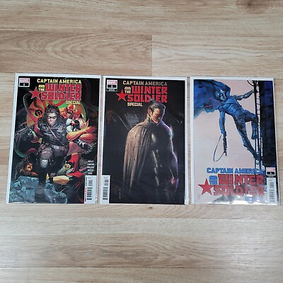 #ad Captain America And The Winter Soldier Special #1 Marvel Comics Lot of 3 NM $9.99