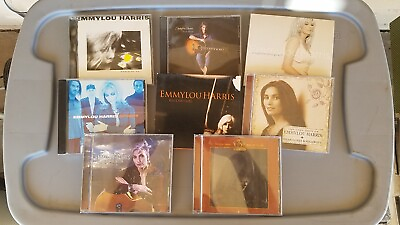 #ad Emmylou Harris 9 diff used CDs incl Very Best of Heartaches amp; Highways $54.99