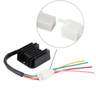 #ad 12V Universal 4 Wire Voltage Regulator Rectifier For Motorcycle Scooter ATV Boat $14.07