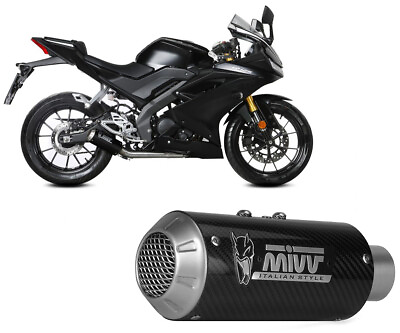#ad Complete Exhaust MIVV MK3 Carbon for YAMAHA YZF R125 2019 gt; 2023 AU $434.14
