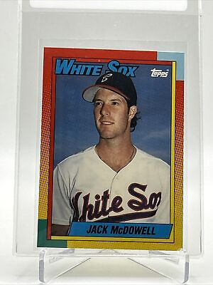#ad 1990 Topps Traded TIFFANY Jack McDowell Rookie Card #71T Mint FREE SHIPPING $2.95