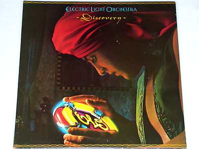 #ad ELO ELECTRIC LIGHT ORCHESTRA Discovery JET LP VG Gatefold Original Insert $21.99