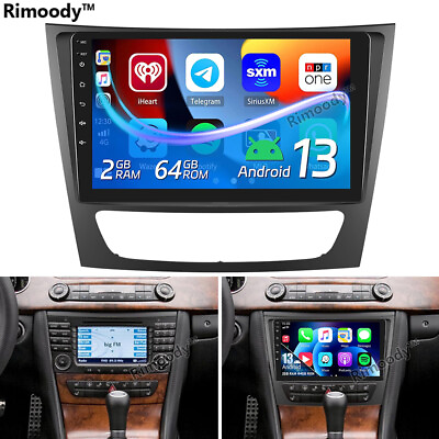 #ad For Mercedes Benz E W211 E320 E350 264G Android 13 Car Stereo Radio Carplay GPS $149.99