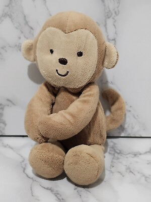 #ad Baby Toddler Rattle Monkey Brown Stuffed Animal Plush Toy $8.00