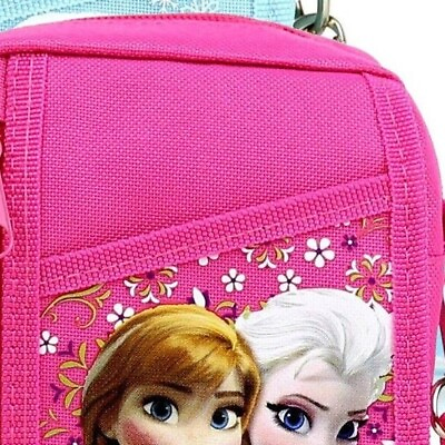 #ad Disney Frozen Ice Queen Princess Shoulder Bag School Kids Play Elsa Girls Purse $16.88