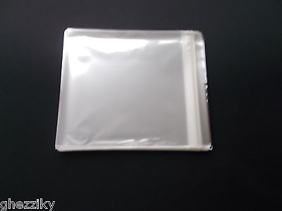 #ad 100 RESEALABLE PLASTIC OUTER SLEEVE FOR JAPAN MINI LP CD $11.85