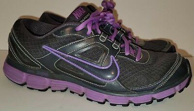 #ad Nike Dual Fusion ST Women#x27;s Size 10 Purple Black 407847 009 $17.95