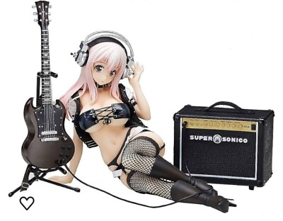 #ad Super Sonico After The Party Anime Figure No Box For Parts $122.99