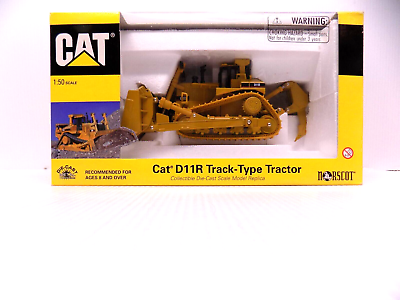 #ad Norscot Cat D11R Track Type Tractor Bulldozer: # 55025 1:50 Scale NOS $59.99