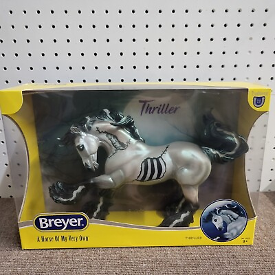 #ad Breyer Traditional Model 1833 Thriller 2021 Limited Skeleton Halloween Horse NEW $131.99