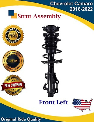 #ad New OE Front Left Strut for 2016 2022 Chevy Camaro 6.2L Lifetime Warranty $159.00
