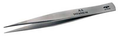 #ad Aven 18013Tt Precision Tweezer Titanium 4 1 2 In $26.85