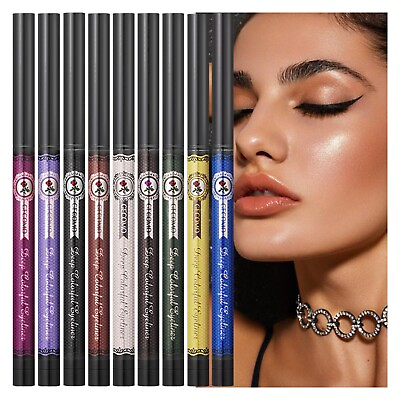 #ad Eyeliner Waterproof And Not Easy To Fade Long Lasting Color Eyebrow Tint $2.17