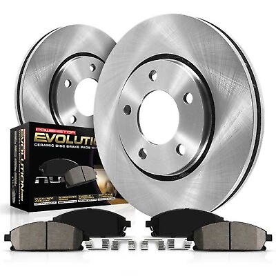 #ad Powerstop KOE1931 Brake Discs And Pad Kit 2 Wheel Set Front for Ford Explorer $167.09