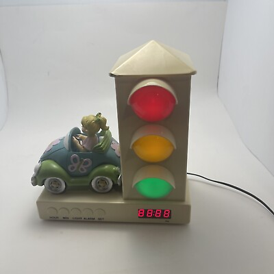 #ad Traffic Stop Light Alarm Clock Kid Night Light Its About Time Girl Car Myco Cixi $24.00