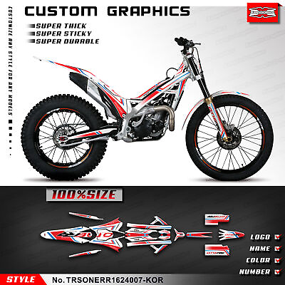 #ad Kungfu Graphics Custom Sticker Kit for TRS TRRS ONE ONE R ONE RR GOLD 2016 2024 $129.89