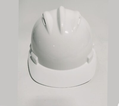 #ad Bullard Bump Cap Hard Hat 4 point Pin Lock Suspension White New $4.95