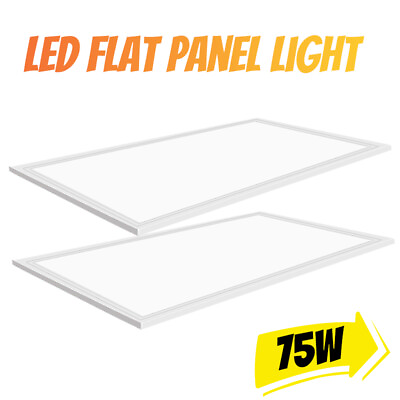#ad 2x4 LED Flat Panel Light 24 x 48 Inch LED Light PanelETL Listed 75W 8400 Lumens $418.55