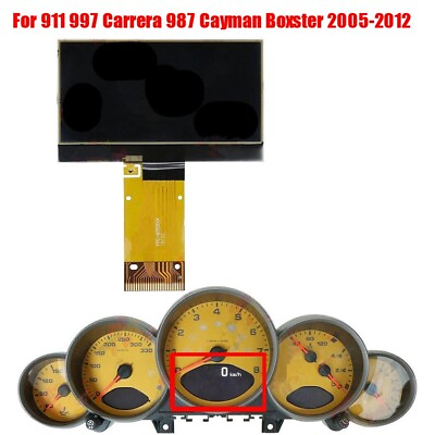 #ad 1pc Speedometer Instrument Display 84*50mm For 911 997 Carrera $94.19