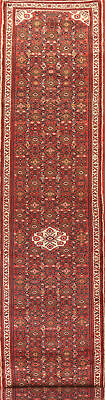 #ad Excellent Vintage Hamedan Long Runner Rug 3x16 Wool Hand knotted Hallway Carpet $1181.00