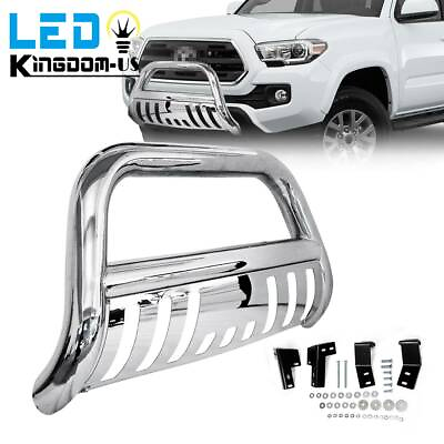#ad Chrome Steel Bull Bar for 2005 2015 Toyota Tacoma Truck Push Bumper Grille Guard $124.79
