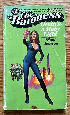 #ad The Baroness #3 Death Is A Ruby Of Light Paul Kenyon 1st Printing Paperback $11.50