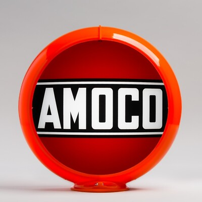 #ad Amoco 13.5quot; Lenses in Orange Plastic Body G258 FREE US SHIPPING $175.00