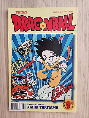 #ad Dragon Ball Part Three #9 VIZ Comics 2001 High Grade Copy 1st Print $9.99