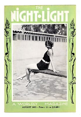 #ad Night Light Magazine #50 VG 1931 $16.00
