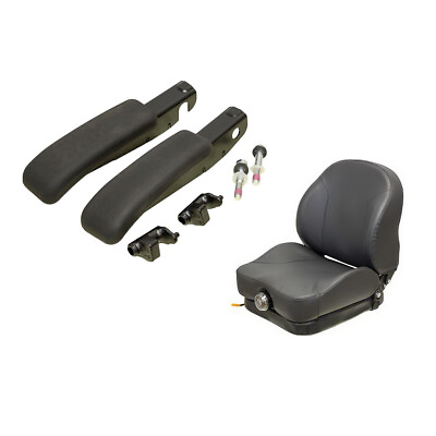 #ad Gray Uni Pro Suspension Seat Fits Exmark Front Runner Lazer Z Fits John Deere $888.99