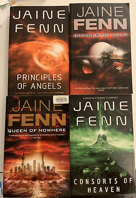 #ad Jaine Fenn Lot Of 4 Books UK Queen Of Nowhere Bringer Of Light More. Softcover $25.00