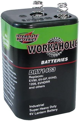 #ad 6 Volt Battery HD Lantern Battery DRY1403 $27.09
