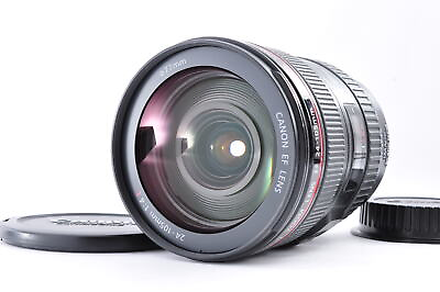 #ad quot;Mintquot; Canon EF 24 105mm F4 L IS USM Zoom Lens w lens cap from Japan #106 $396.85