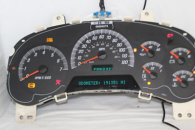 #ad Speedometer Instrument Cluster 02 03 04 Envoy XUV XL 191351 Miles REBUILT $164.25