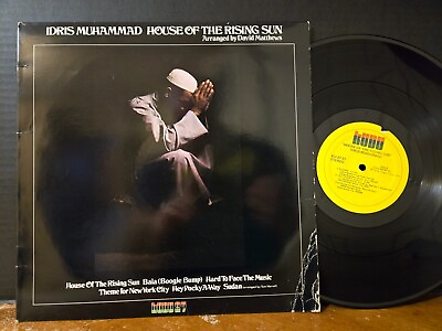 #ad Idris Muhammad ‎– House Of The Rising Sun 1976 Jazz Funk Will Lee Eric Gale LP $18.22