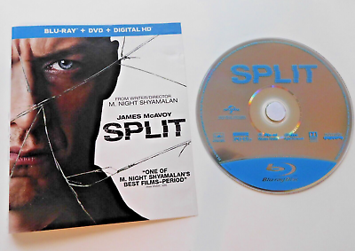 #ad Split James McAvoy 2016 *Blu Ray Disc amp; Cover Art* Ships Free. $4.32