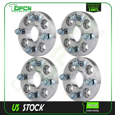 #ad 4X 20mm 4x100 Wheel Spacers 12x1.5 For Honda Civic 1979 2005 4 Lugs Hubcentric $63.74