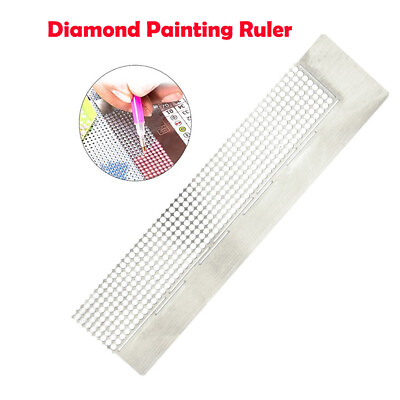 #ad DIY Diamond Ruler 400 Holes Stick Drilling Painting Accessories 5D Tools Tools $5.99