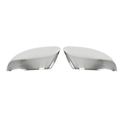 #ad Side Mirror Cover Caps Fits VW CC 2009 2017 Steel Silver 2 Pcs $99.90