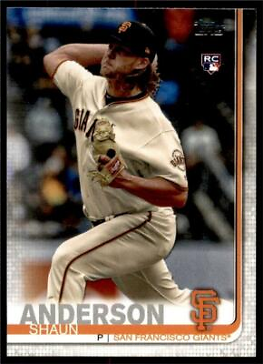 #ad 2019 Topps Update Base #US142 Shaun Anderson San Francisco Giants RC $0.99