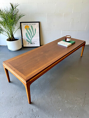 #ad Mid Century Modern Walnut Lane #x27;Rhythm#x27; Coffee Table MCM Coffee Table $995.00