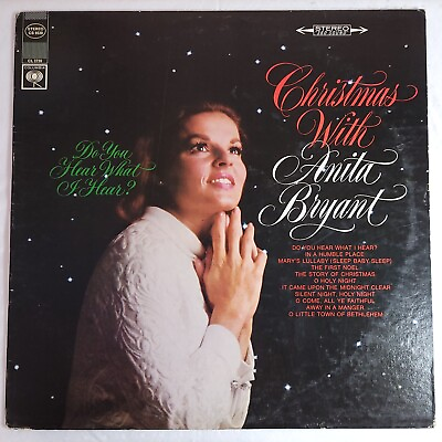 #ad Anita Bryant LP Do You Hear What I Hear? Christmas With on Columbia VG G $4.00